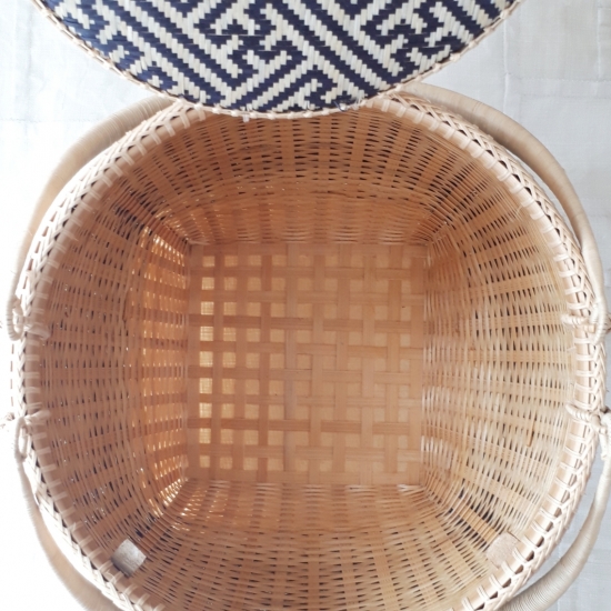 茶籠 クラッシック沙綾形 ナチュラルネイビー